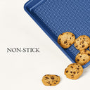 Diamond pattern baking tray three piece set