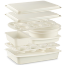 Ceramic Stackable Bakeware Set (9-Piece)