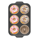 Silicone Donut Pan with Metal Frame 3.35 Inch
