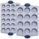 Ceramic Muffin Pan Set 12-Cup and 24-Cup
