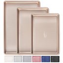 Baking Sheet Pan Set with Diamond Texture (3-Piece)