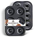 Donut Pan, Upgraded Deepened 6-Cavity (2-Pack)
