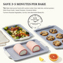 Ceramic Baking Sheet Pan Set of 3