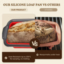 9x5 Inch Non-Stick Silicone Bread Loaf Pan