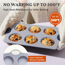 6 Cup Jumbo Ceramic Muffin Pan