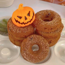 baked pumpkin donut