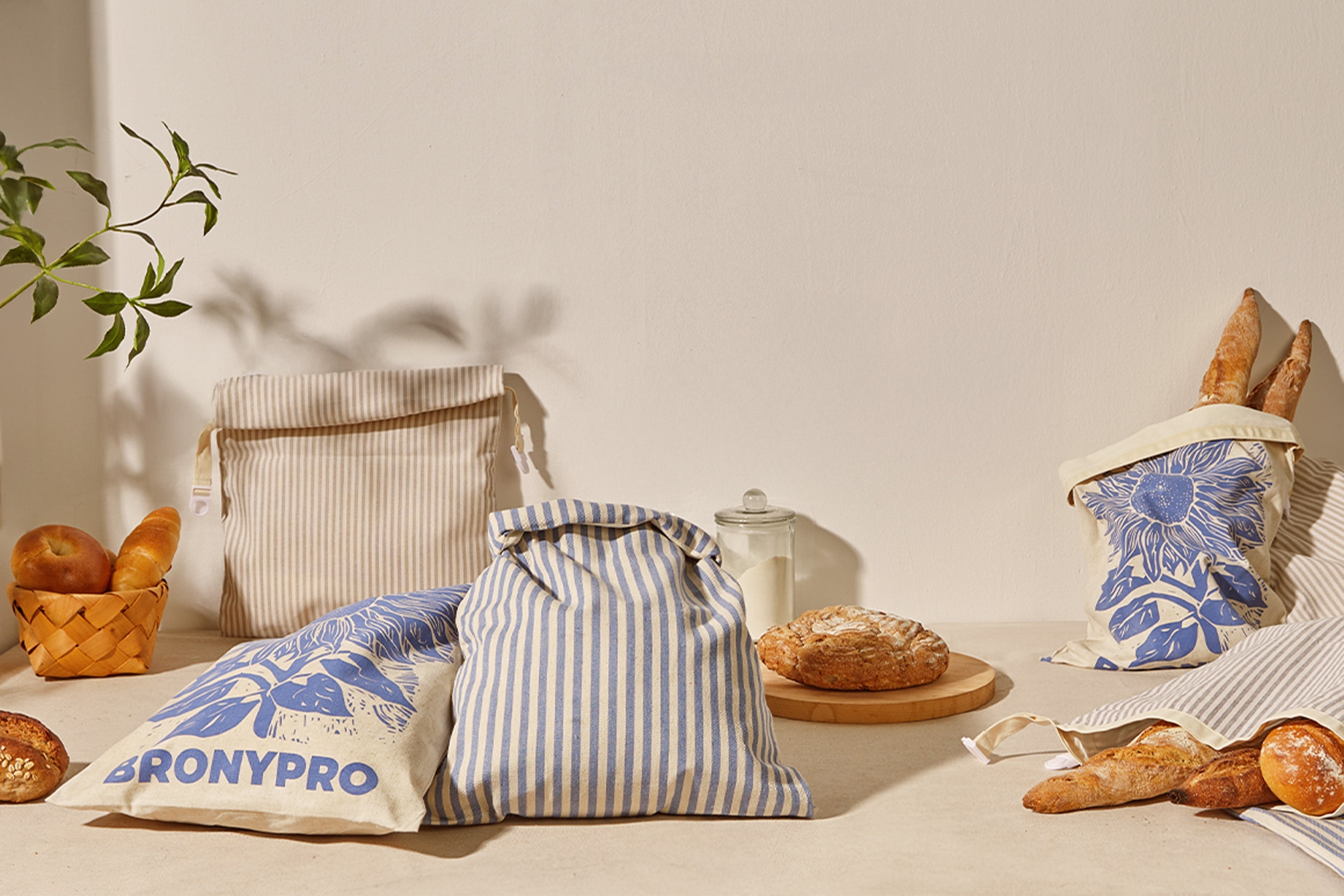 Beeswax Bread Bags Collection