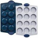 12 Cup Ceramic Muffin Pan (2-Pack)