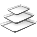 Baking Sheet Pan Set with Mirror Finish, 9/12/16 Inch (3-Piece)