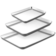 Mirror Finish Baking Sheet Set (3-Piece)
