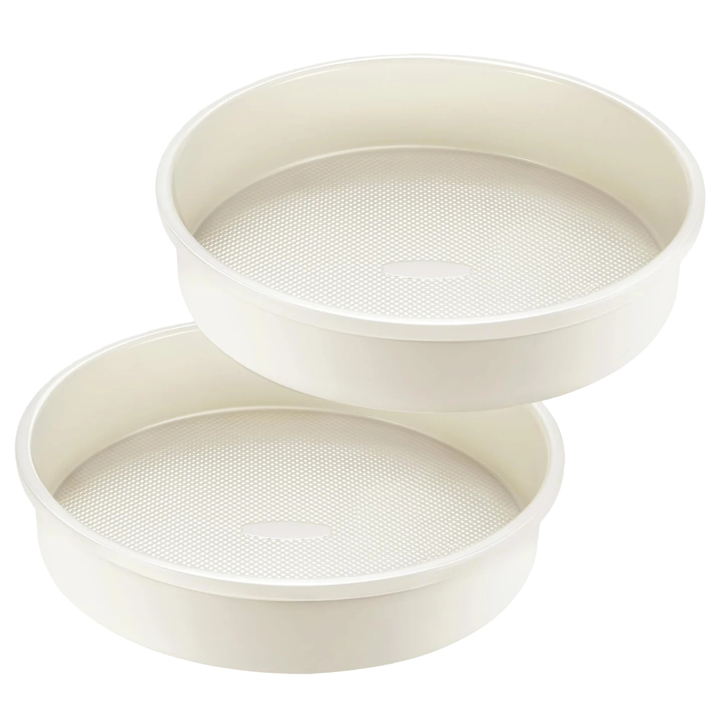 Diamond Texture Ceramic Cake Pan, 9 Inch (2-Pack)