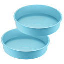 Diamond Texture Ceramic Cake Pan, 9 Inch (2-Pack)