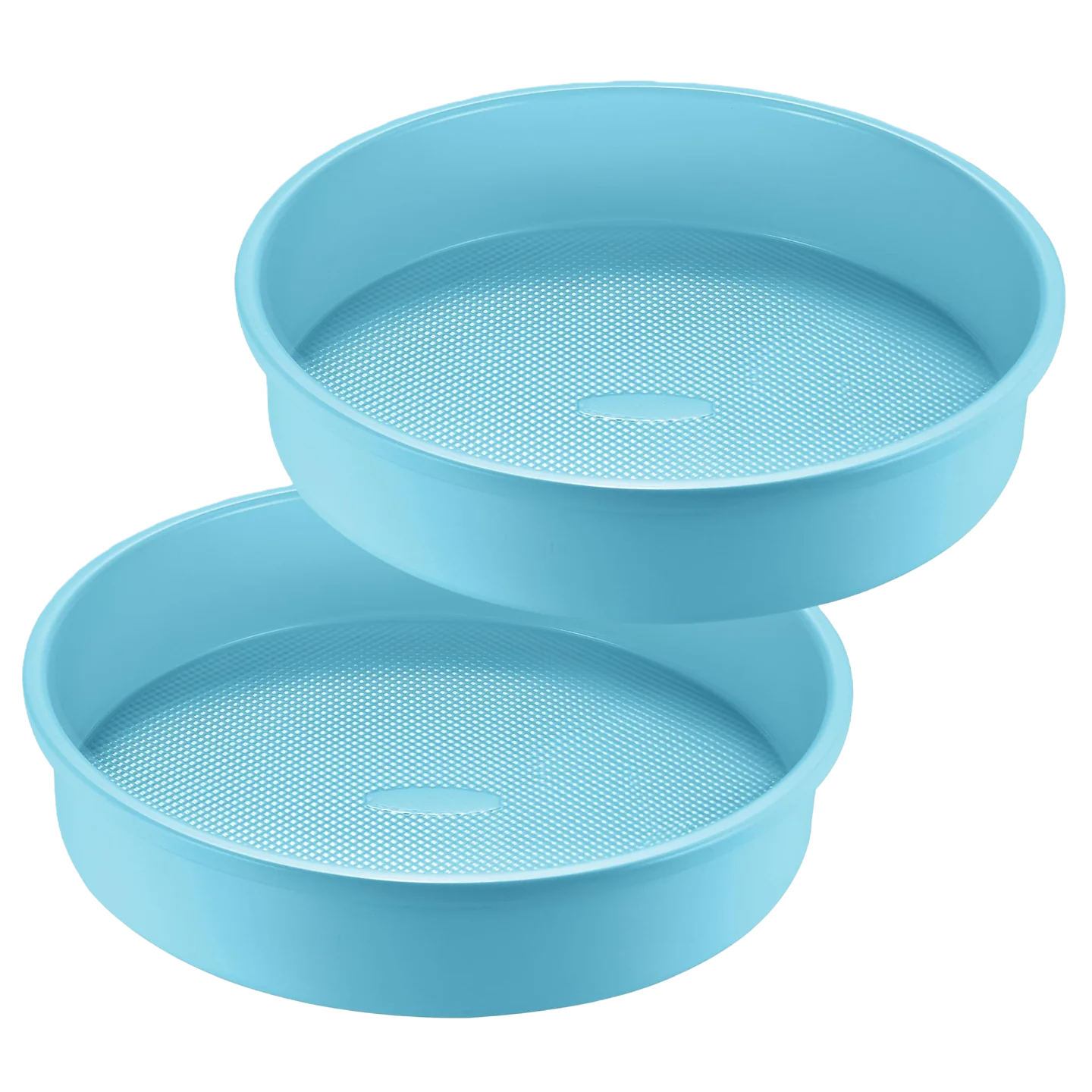 Diamond Texture Ceramic Cake Pan, 9 Inch (2-Pack)