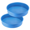 Diamond Texture Ceramic Cake Pan, 9 Inch (2-Pack)