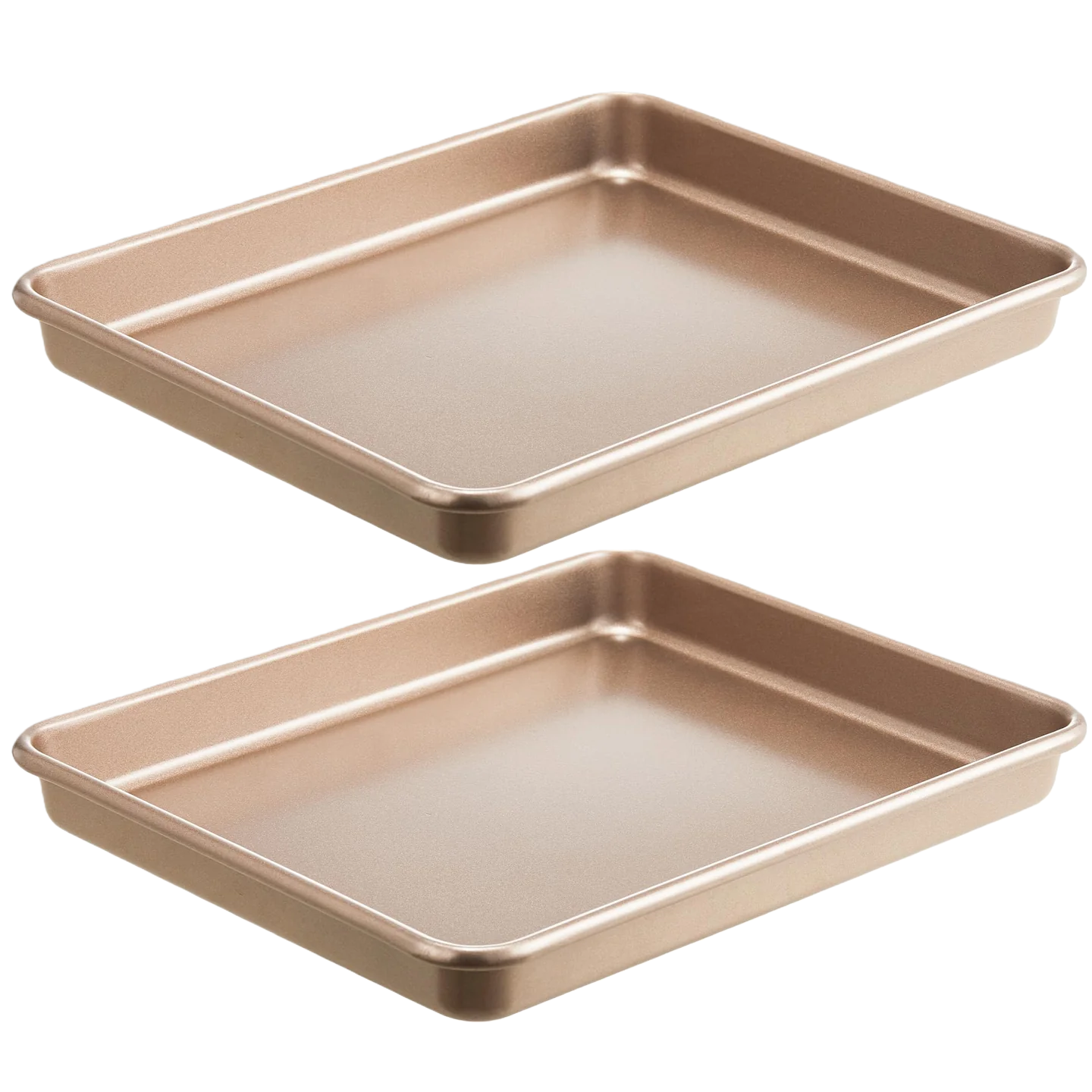 Toaster Oven Pan, 11 x 9 Inch, 1.26" Deep (2-Pack)