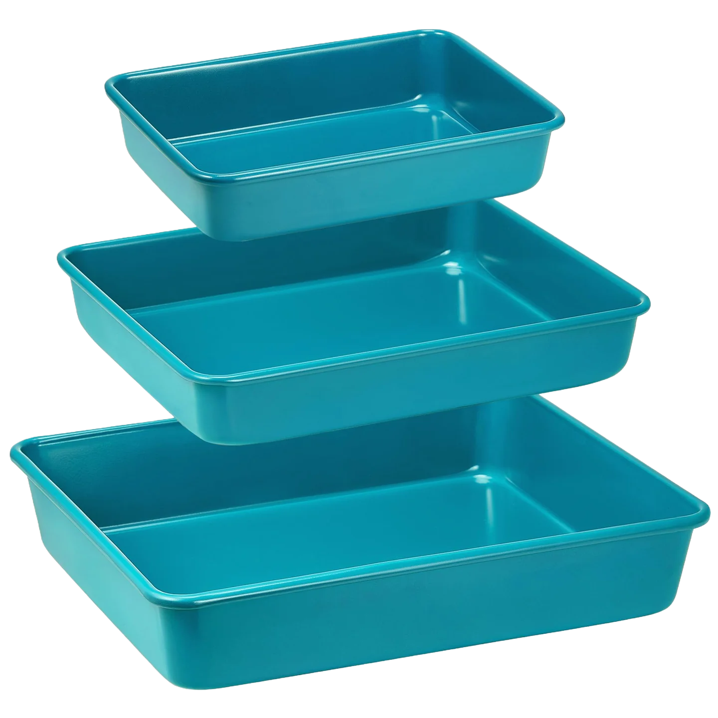 Deep Baking Pans Set, Multi-Depth 13/11/9 Inch (3-Pack)