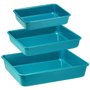 Nonstick Rectangular Baking Pan Set (3-Piece)
