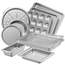 Baking Pans Set with Wider Grips (10-Piece)