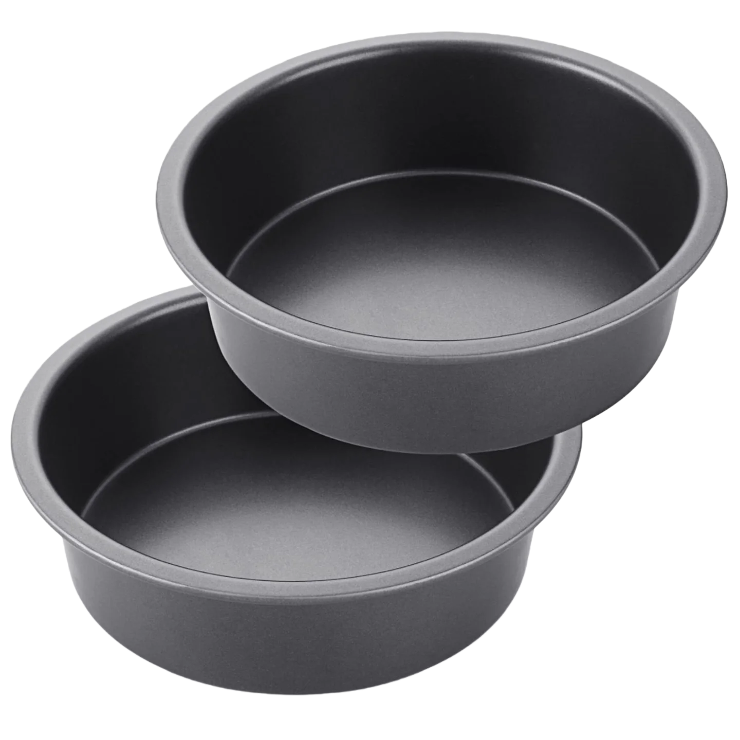 8-Inch Round Cake Pans with Wider Grips (2-Pack)