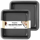 Square Baking Pan with Wider Grips, 8x8 Inch (2-Pack)