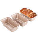 Mini Loaf Pan, 6 x 3.3 x 2 Inch Small Bread Tin (3-Pack)