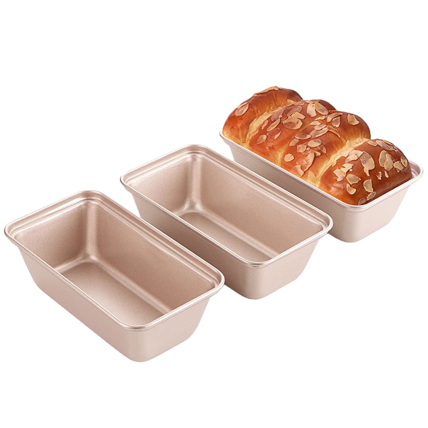 Nonstick Mini Loaf Pan, 6×3.3×2 (3-Pack)