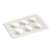 Diamond Texture Ceramic Nonstick Standard Muffin Pan, 6-Cup