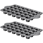 Nonstick Mini Muffin Pan, 24-Cup (2-Pack)