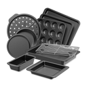 Baking Pans Set with Wider Grips (10-Piece)