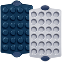 24 Cup Mini Ceramic Muffin Pan (2-Pack)
