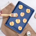 Diamond pattern baking tray three piece set