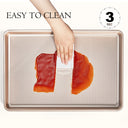 Diamond pattern baking tray three piece set