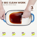 Enameled Cast Iron Bread Loaf Pan with Lid (9×5)