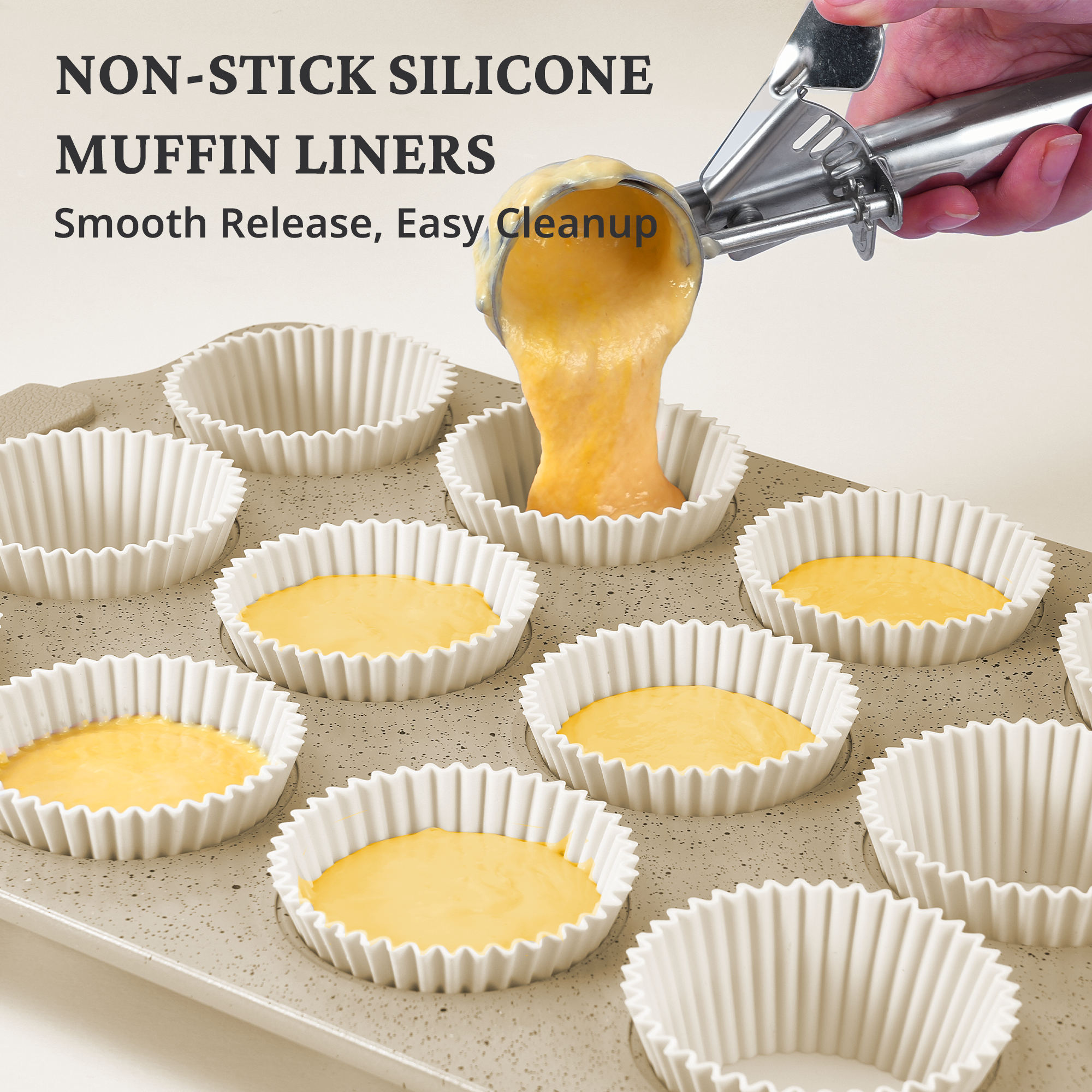 Ceramic Nonstick Aluminized Steel Bakeware Set (21-Piece)