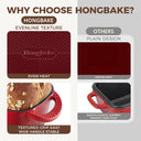 Enameled Cast Iron Bread Loaf Pan with Lid (9×5)