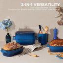 Enameled Cast Iron Bread Loaf Pan with Lid (9×5)