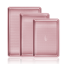 Baking Sheet Pan Set with Diamond Texture (3-Piece)