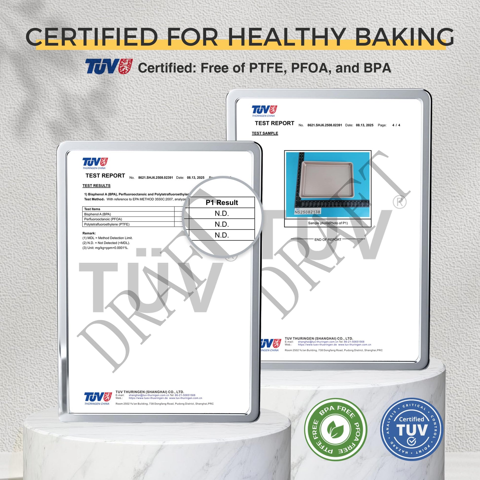 Diamond texture nonstick baking sheet pan set with rim, includes half sheet, jelly roll, and quarter sheet pans