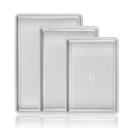 Baking Sheet Pan Set with Clear Coating, TÜV Certified (3-Pack)