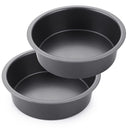 Round Cake Pan with Wider Grips, 8 Inch (2-Pack)
