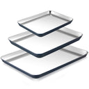 Stainless Steel Baking Sheet Pan Set, 9/12/16 Inch (3-Pack)