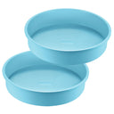 Diamond Texture Ceramic Cake Pan, 9 Inch (2-Pack)