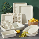 Ceramic Stackable Bakeware Set (9-Piece)