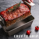 Meatloaf Pan with Drain Tray, 9 x 5 Loaf Pan with Insert