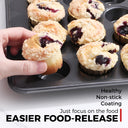 Mini Muffin Pan, 48-Cup Commercial Size