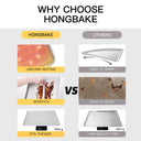 Half Baking Sheet Pan, 1/2 Commercial Cookie Tray (2-Pack)