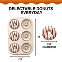 Donut Pan, Upgraded Deepened 6-Cavity (2-Pack)