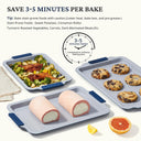 Ceramic Baking Sheet Pan Set of 3