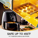 Toaster Oven Pan, 1/8 Sheet Pan, 9.7x7.5 (2-Pack)