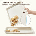 Ceramic Stackable Bakeware Set (9-Piece)